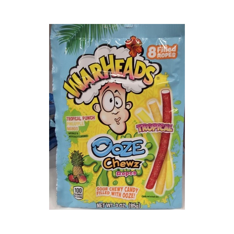 Warheads Ooze Chewz Tropical
