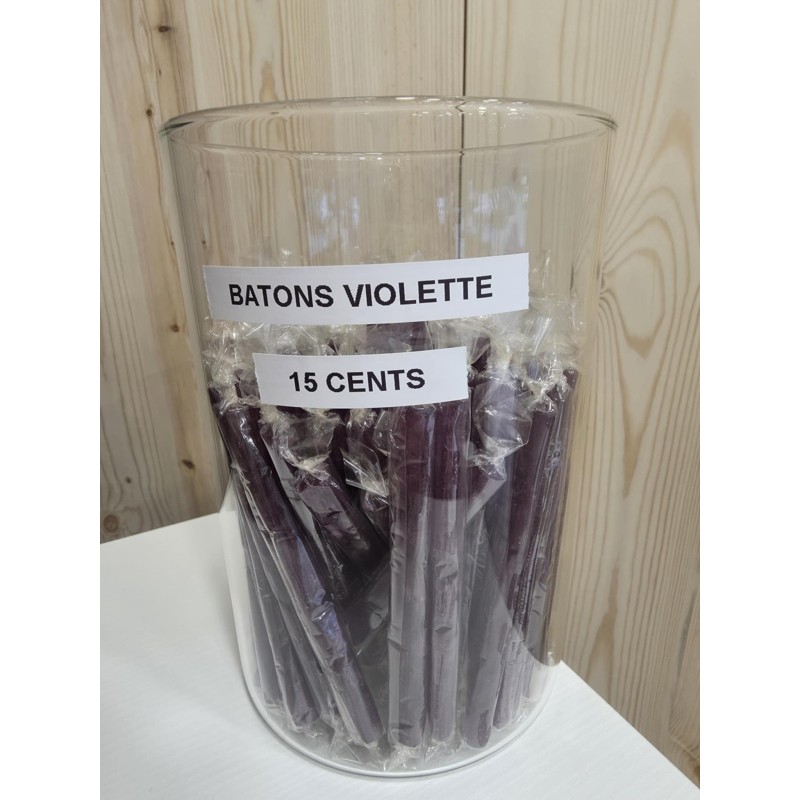 Bâtons violette