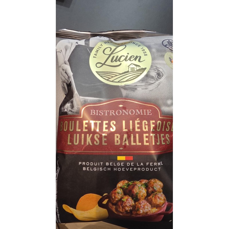 Chips Lucien boulettes liégeoises
