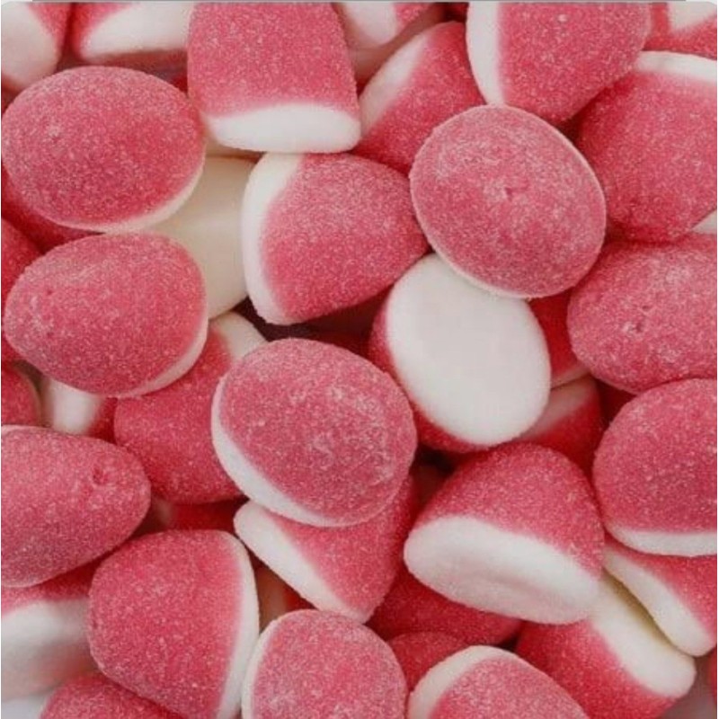 Chapeau creme fraise