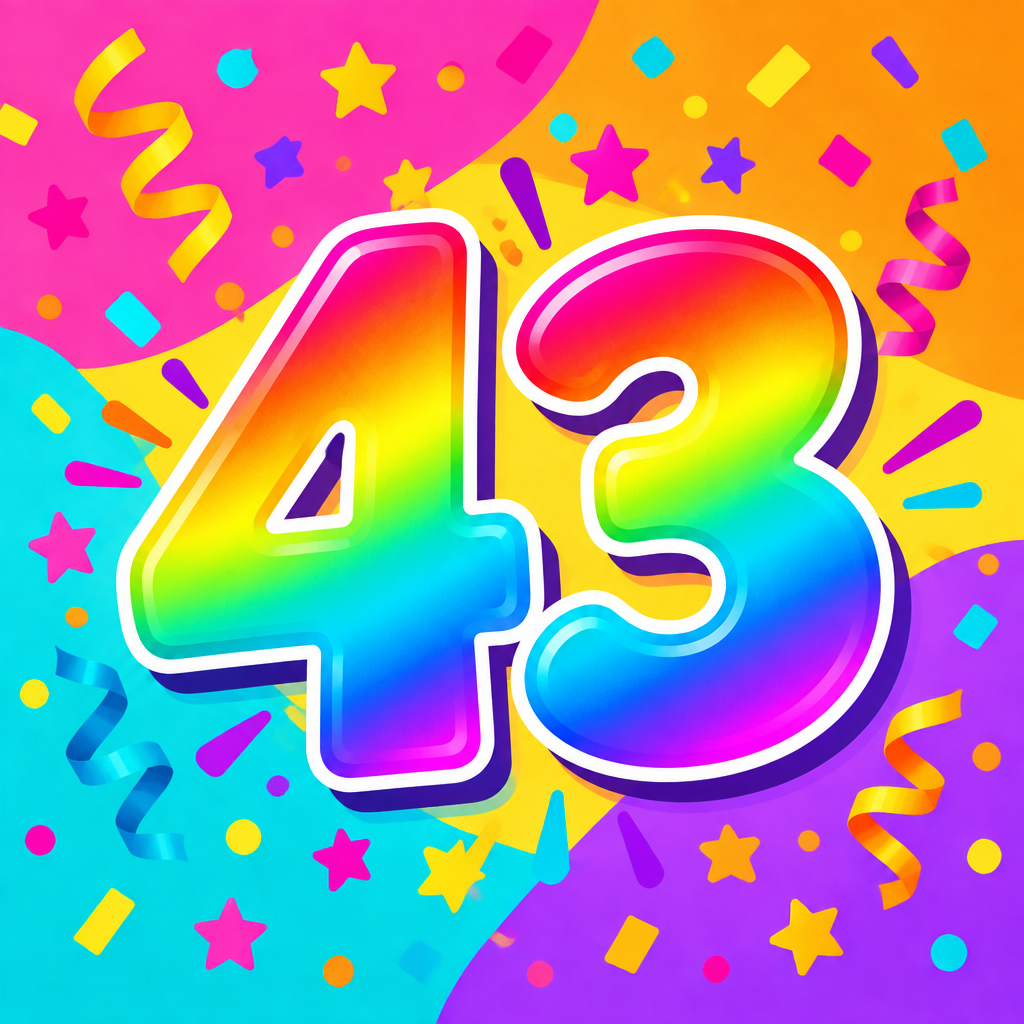 43