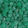 Gommes à l'eucalyptus vertes et sucrées
