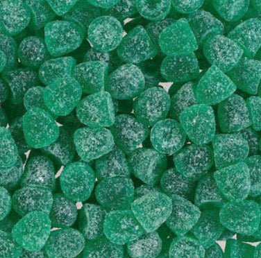 Gommes à l'eucalyptus vertes et sucrées