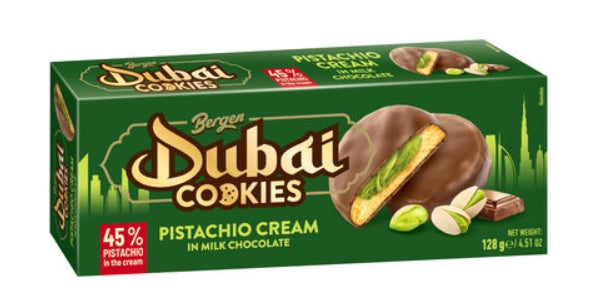 Bergen Dubai Cookies - Pistachio Cream