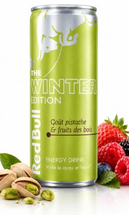 Red Bull Winter Edition – Pistache & Fruits des bois