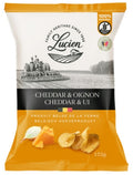 Lucien Chips Cheddar & Oignons 125g