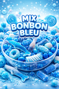 Sachet Mystère - Mix Bonbon Bleu