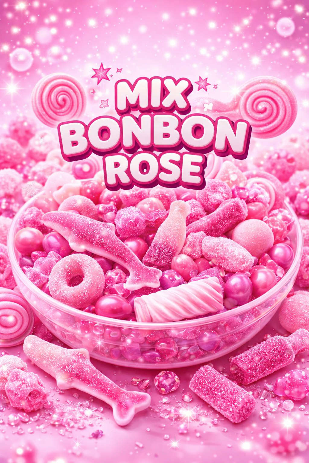 Sachet Mystère - Mix Bonbon Rose