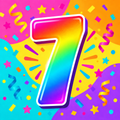 Chiffre 7 coloré