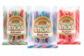 Swiggle Sticks Strawberry, Bubble Gum et Watermelon